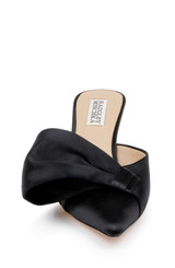 Black | Alaya Pointed Toe Mules