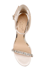 Champagne | Alyssa Block Heel Sandals