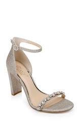 Light Gold | Alyssa Block Heel Sandals