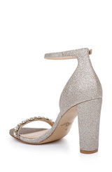 Light Gold | Alyssa Block Heel Sandals