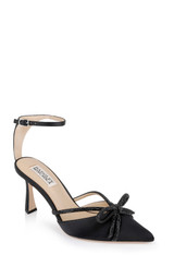 Black | Ann Pointed Toe Stiletto Heels