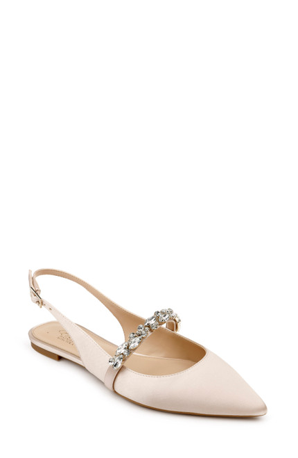 Champagne | Bambi Pointed Toe Sling Back Champagne | Bambi Pointed Toe Sling Back