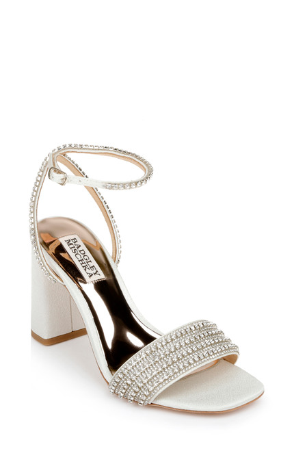 Ivory | Becca Strappy Block Heel Ivory | Becca Strappy Block Heel