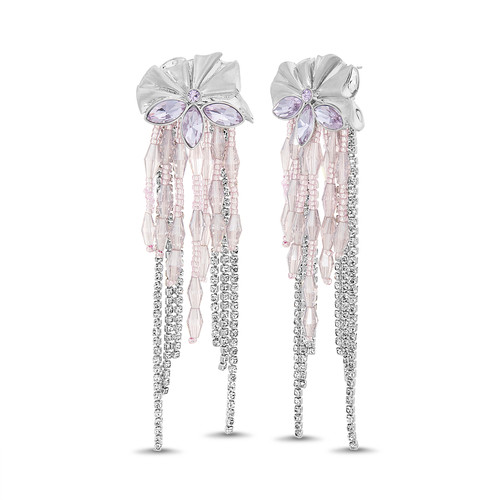 Beguiling Fringe Earrings Front Beguiling Fringe Earrings Front
