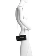 Black | Lexi Crystal Bow Clutch Form