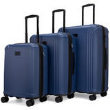 Navy | Evalyn 3 Piece Expandable Luggage Set