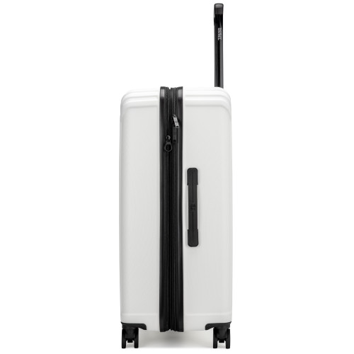 White | Evalyn 3 Piece Expandable Luggage Set
