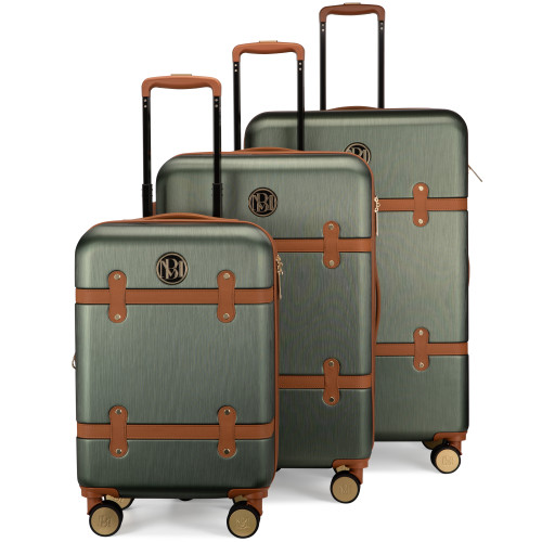 Retro Olive Green | Grace Luggage Set Retro Olive Green | Grace Luggage Set