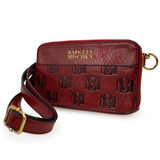 Burgundy | Madalyn Vegan Leather Pouch Belt Bag