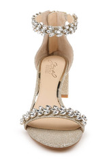Light Gold | Bronwen Embellished Evening Shoe