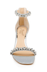 Silver | Dustyn Ankle Strap Sandal