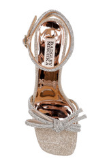 Champagne | Effie Strappy Bow Stiletto Heels