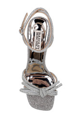 Silver Antique | Effie Strappy Bow Stiletto Heels