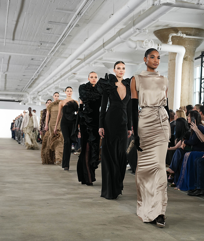 Badgley Mischka Spring 2025 Runway Collection