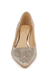 Champagne | Frenchie Pointed Toe Kitten Heel