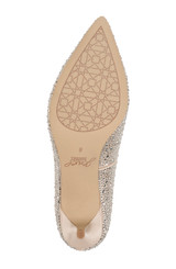 Champagne | Frenchie Pointed Toe Kitten Heel