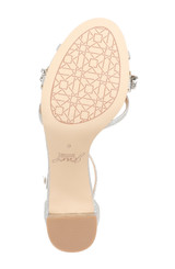 Silver | Giona Embellished Evening Shoe