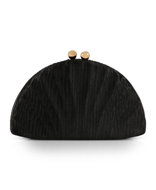 Black | Lilith Art Deco Minaudiere Front Black | Lilith Art Deco Minaudiere Front