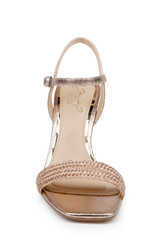 Rosegold | Heddia Woven Vamp Sandals