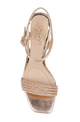 Rosegold | Heddia Woven Vamp Sandals