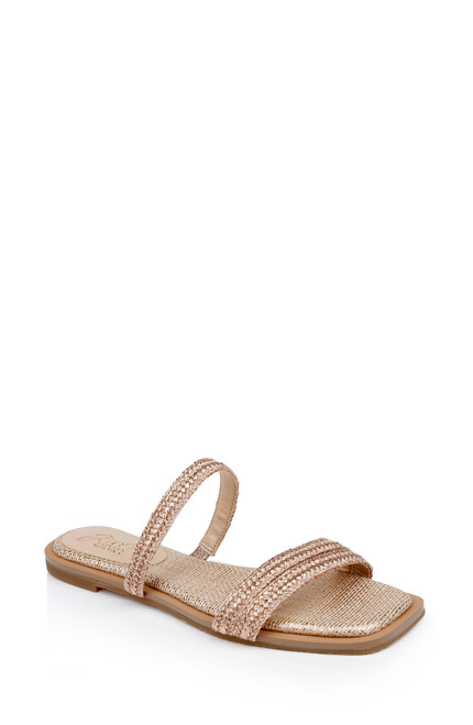 Rosegold | Helena Flat Summer Sandal Rosegold | Helena Flat Summer Sandal