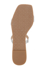 Silver | Helena Flat Summer Sandal
