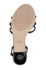Black | Kathryn Bejeweled Stiletto Sandal