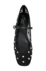 Black Mesh | Kaya IT Ballerina Flat