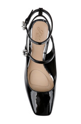 Black | Keilani Block Round Heeled Mary Jane