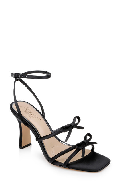 Black | Kiyomi Delicate Sandal with Bow Straps Black | Kiyomi Delicate Sandal with Bow Straps
