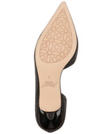 Black | Teegan Pointed Toe Kitten Heel Pumps