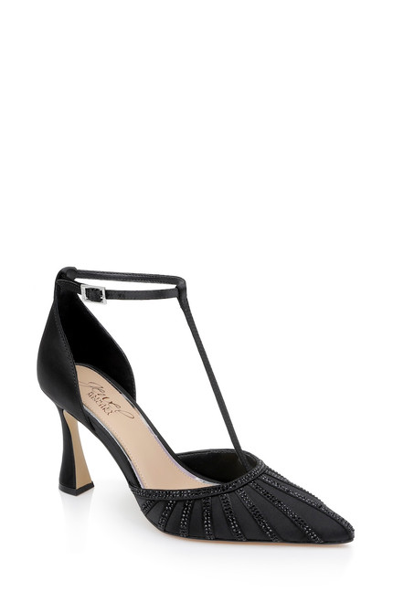 Black | Faithlyn d'Orsay T-Strap Pumps Front Side Black | Faithlyn d'Orsay T-Strap Pumps Front Side