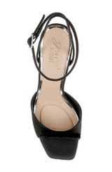 Black | Elisha Open Toe Ankle Strap Sandals Top