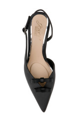 Black | Ellery Pointed Toe Slingback Pumps Top