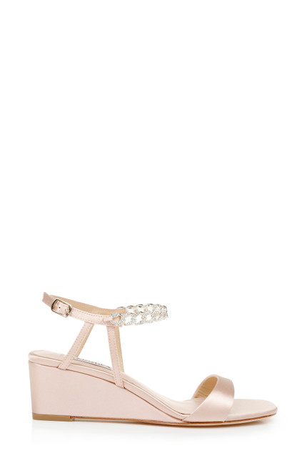 Soft Blush | Kaelyn Mid Wedge Heel
