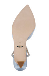 Azure Blue | Kamilah Pointed Toe Stiletto Sole