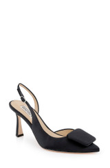 Black | Graciella High Heel Slingback Pumps Front Side