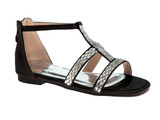 Black | Girls’ Gladiator Sandals