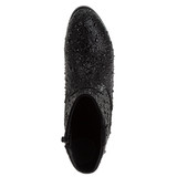 Black | Girls’ Sparkly Cowgirl Boots Top