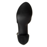 Black Glitter | Girls’ Glittery Low-Heeled Dress Shoes