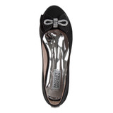 Black | Girls' Low Heeled Dress Pumps Top