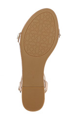 Rose Gold | Ohara Minimalist Crystal Adorned Flats