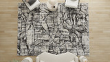 Black Ink Black Ink Contenporary Rug Render 6