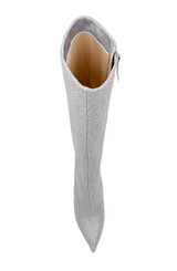 Silver Antique | Runway Knee High Boot