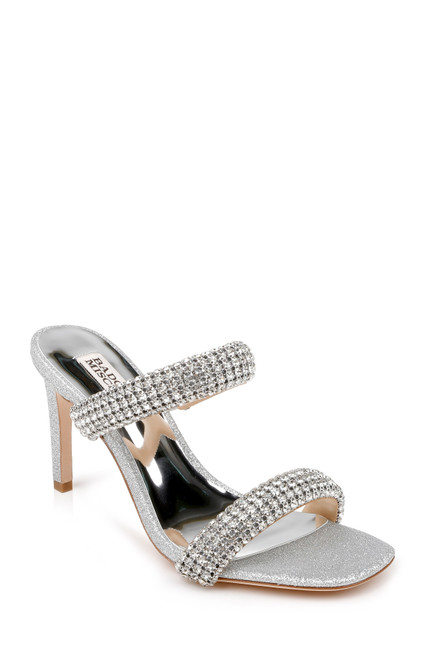 Silver | Sade Jeweled Double-Band Stiletto Silver | Sade Jeweled Double-Band Stiletto