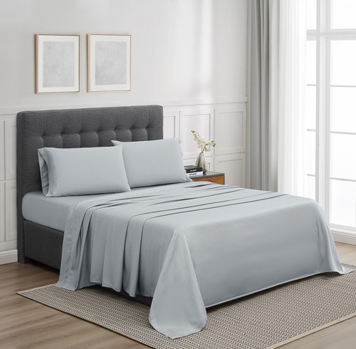 Light Grey | 300TC Tencel Sheet Set Light Grey | 300TC Tencel Sheet Set