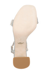 Silver | Tanisha Block Heel Sandal