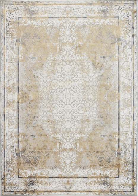Gold Leaf Gold Leaf Oasis Luxury Rug Front Gold Leaf Gold Leaf Oasis Luxury Rug Front